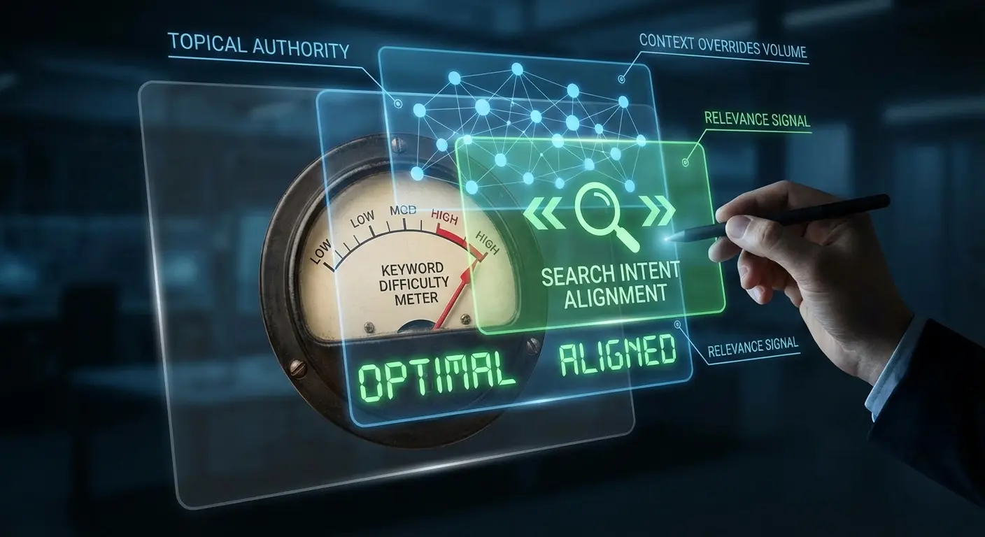Keyword difficulty score interpretation