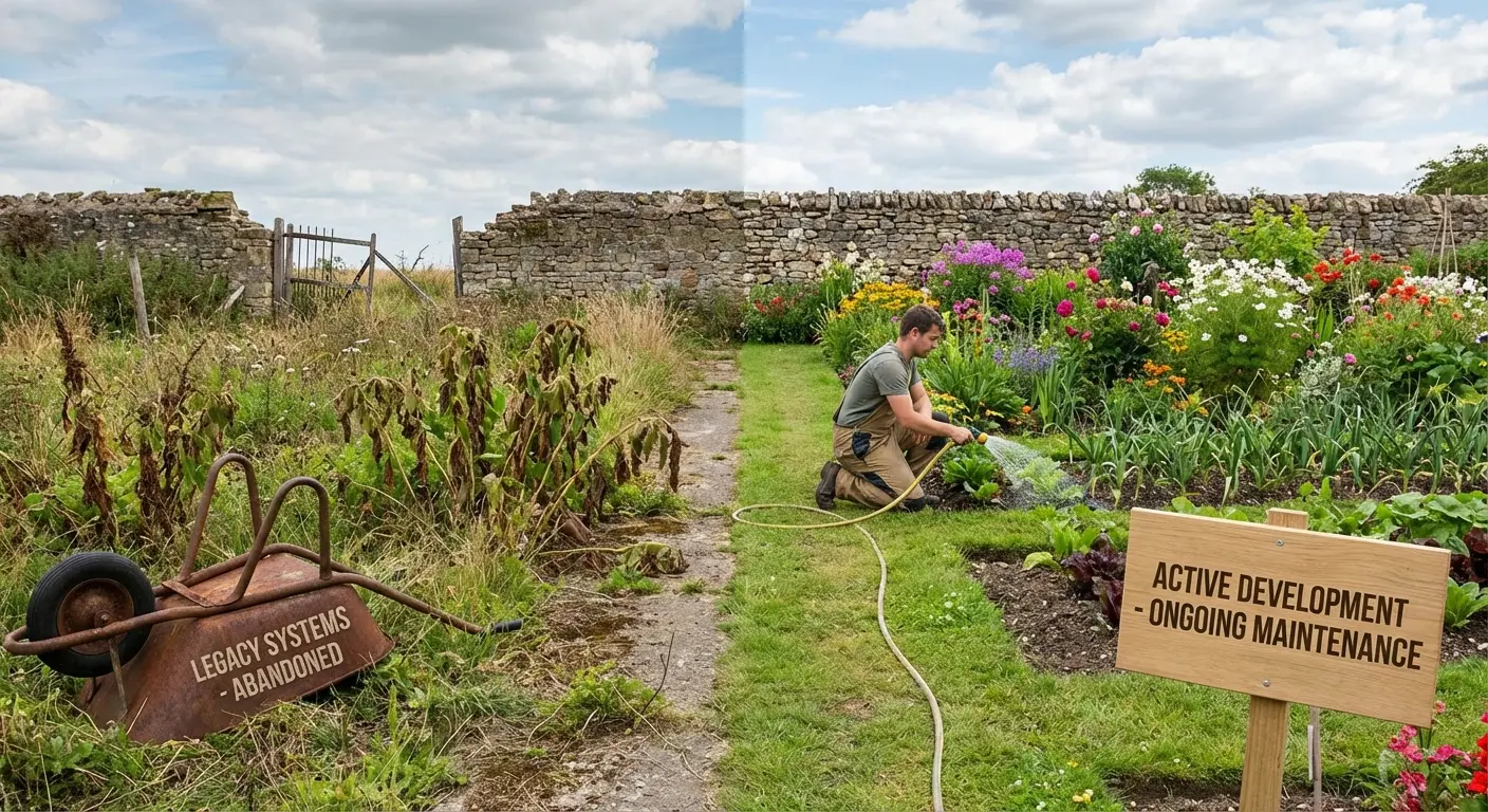 Software maintenance lifecycle costs