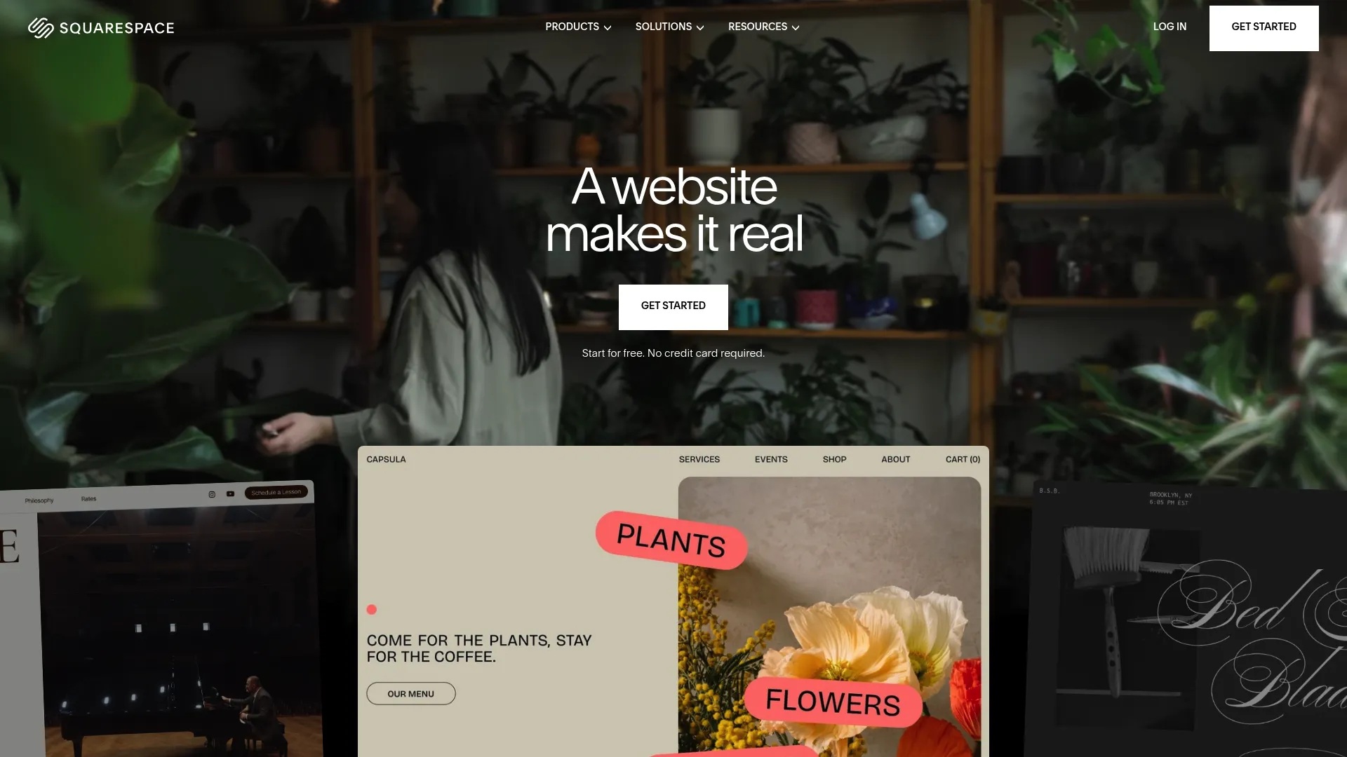 Squarespace website builder
