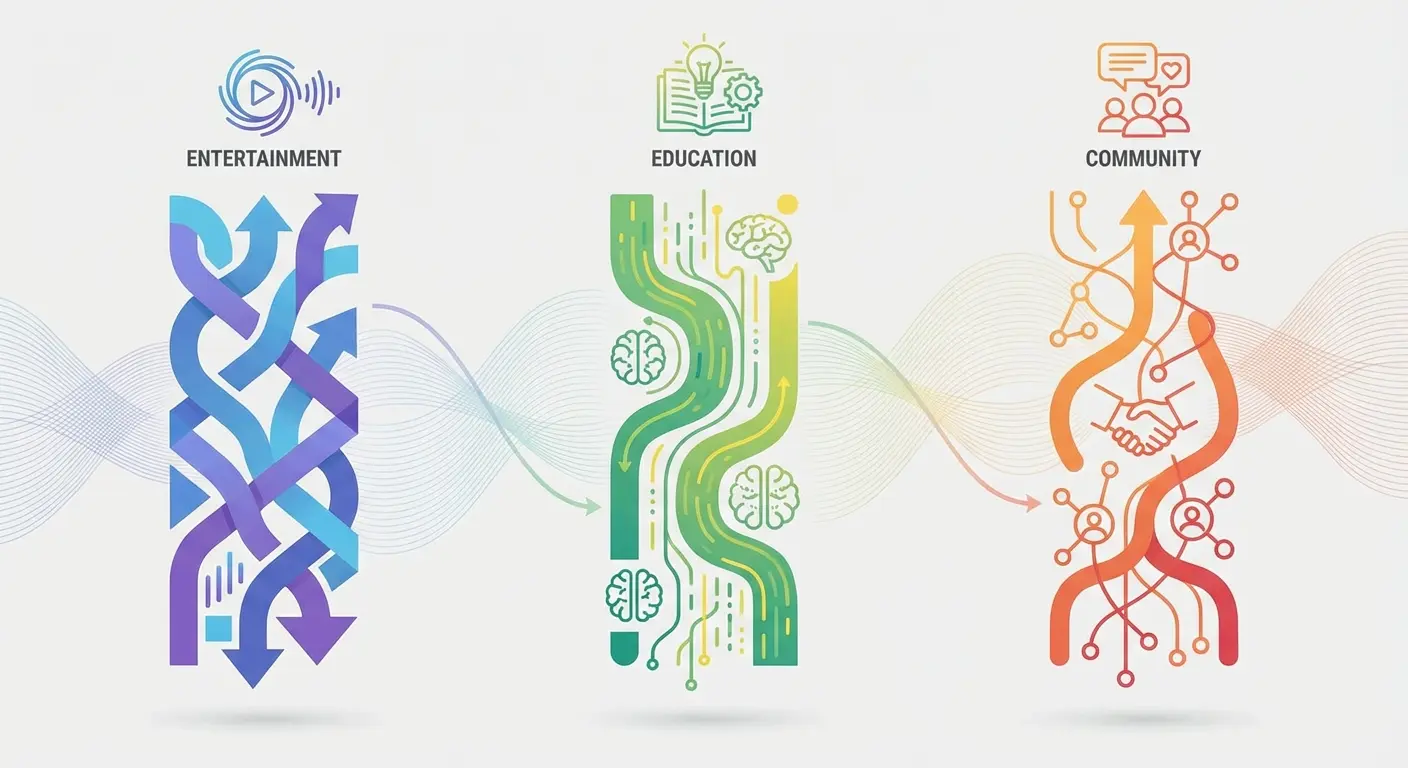 TikTok search behavior by generation