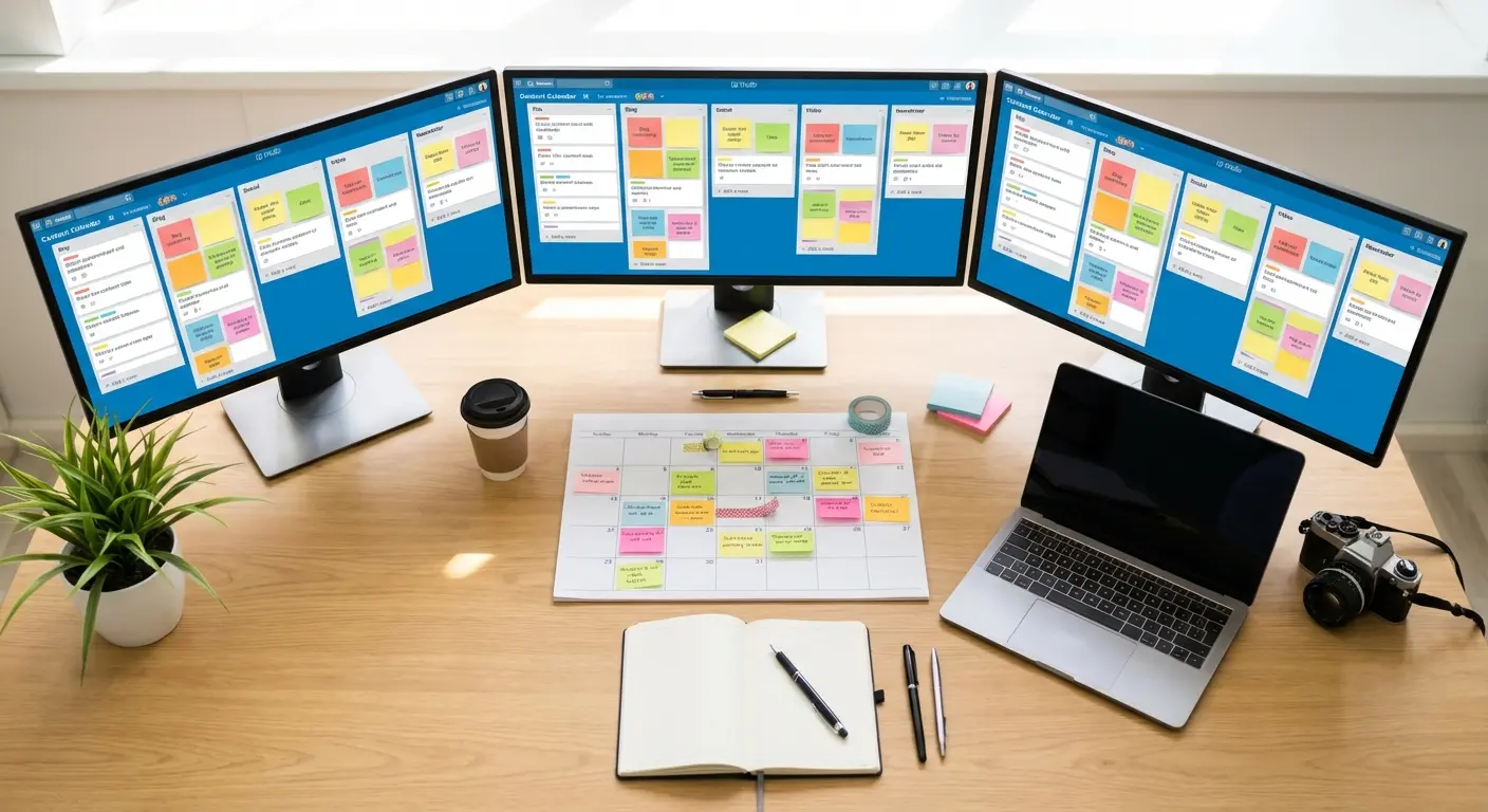 Diagram showing how Instagram validates topical authority