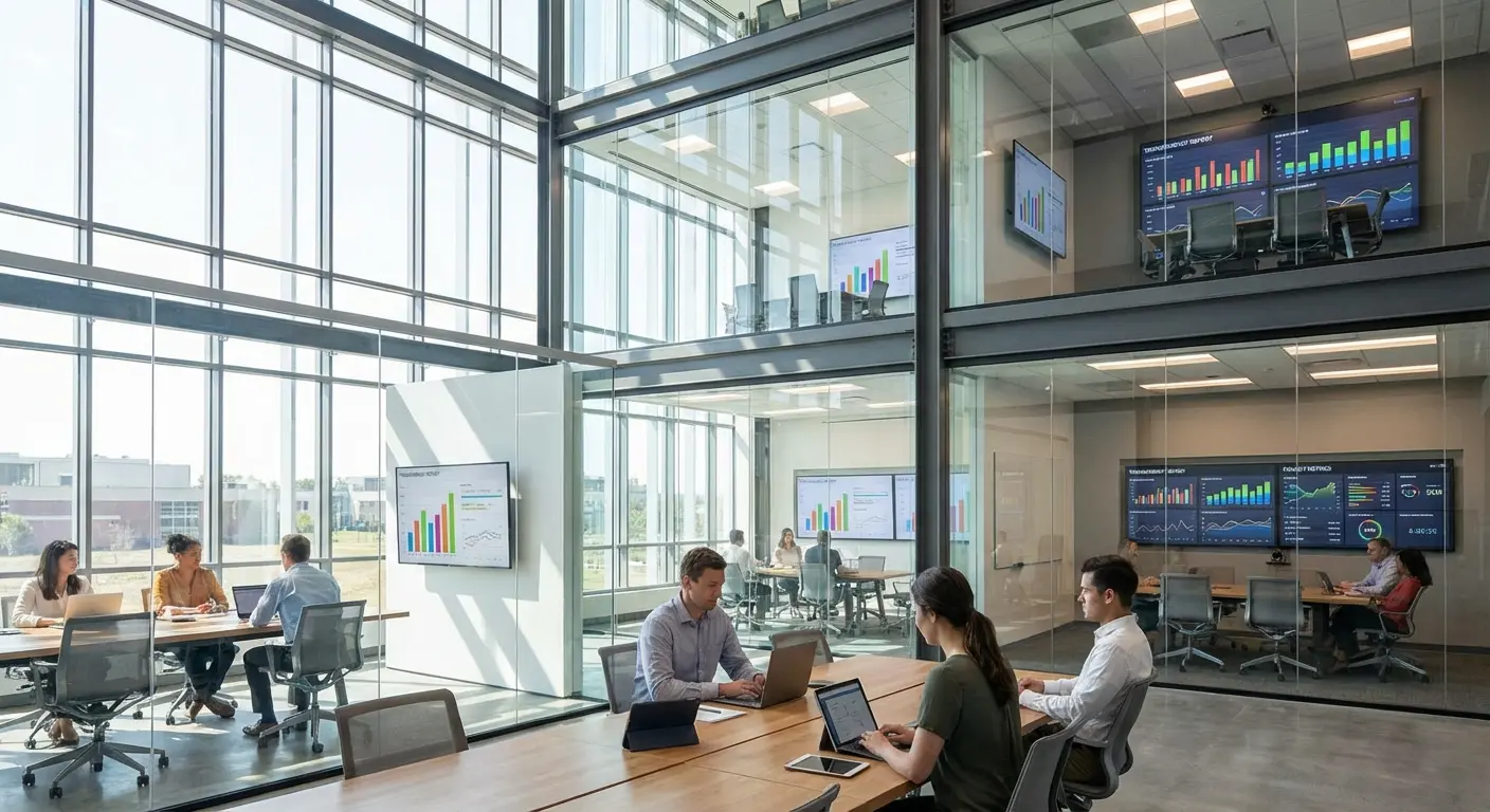 Behind-the-metrics transparency dashboard