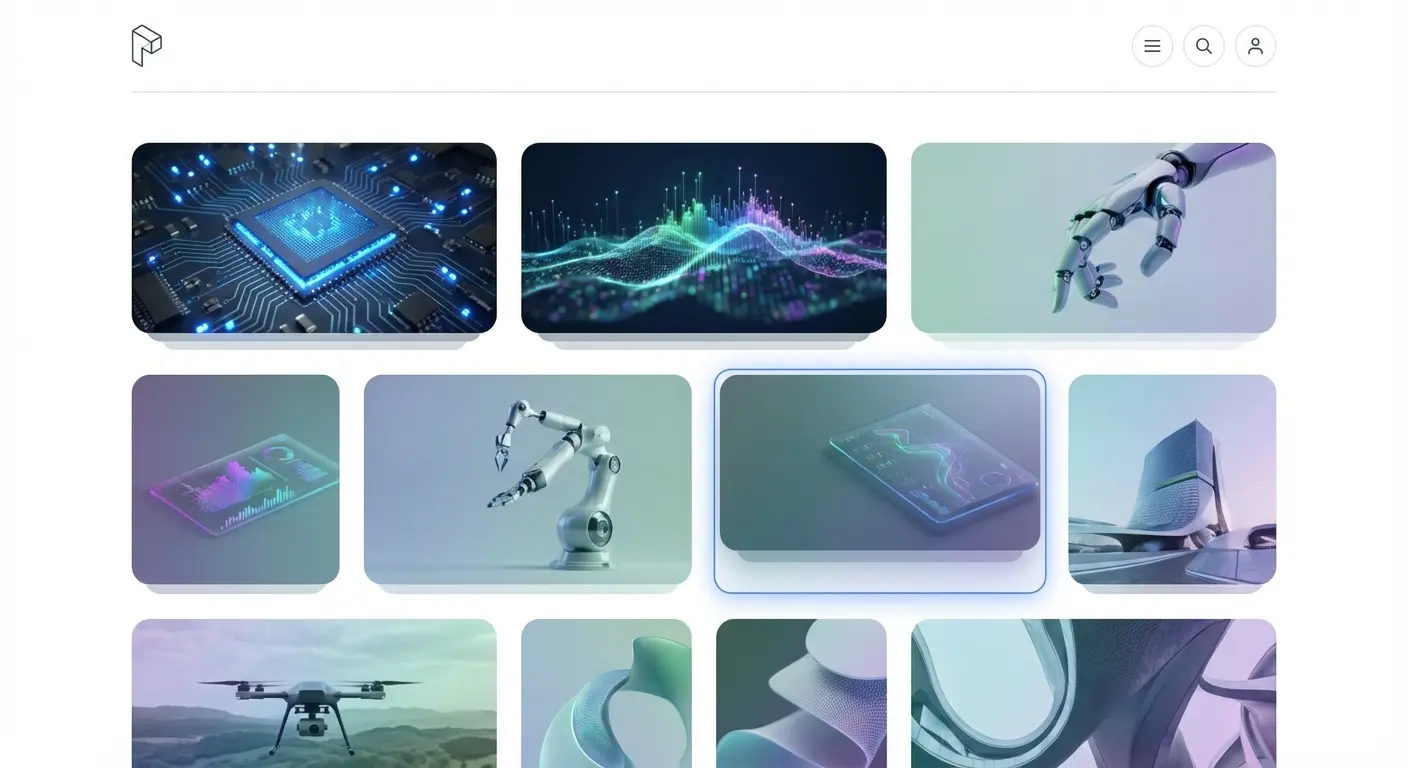 Screenshot of Metalab's homepage with project grid layout