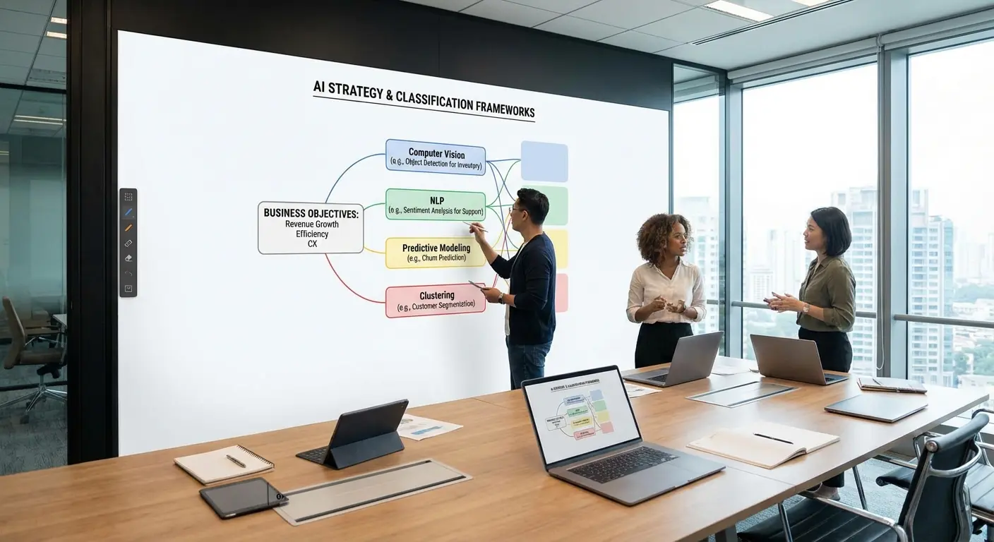 Classification type selection matrix