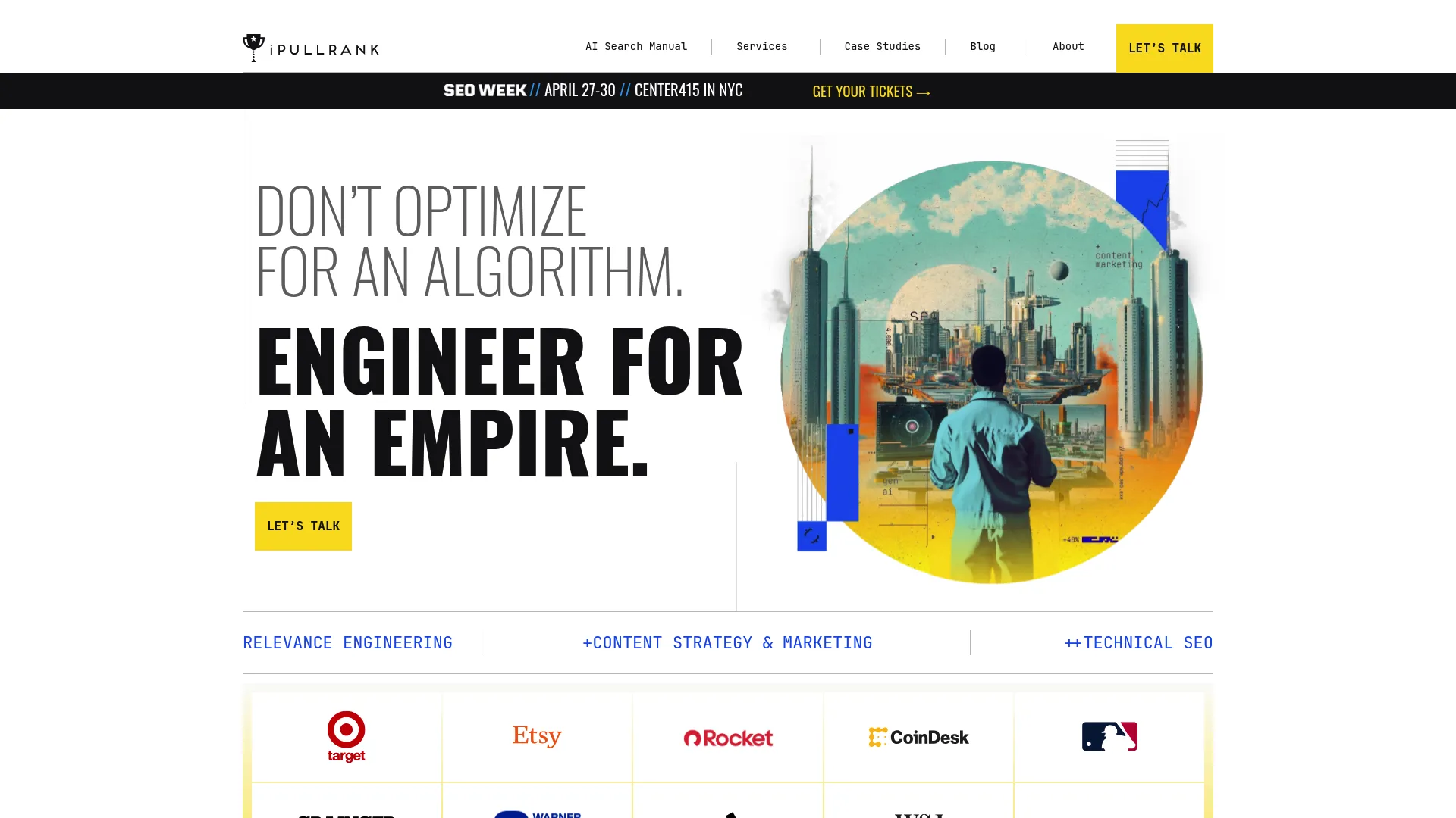 iPullRank website homepage