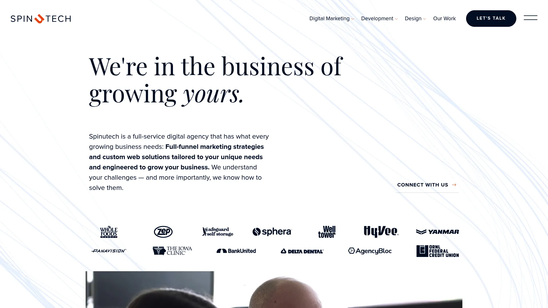 Spinutech multi-platform website maintenance