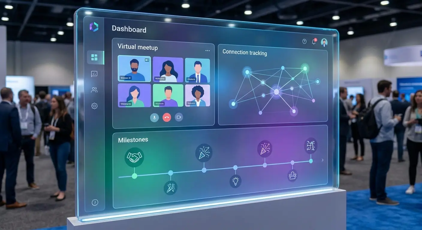 Post-event relationship platform architecture