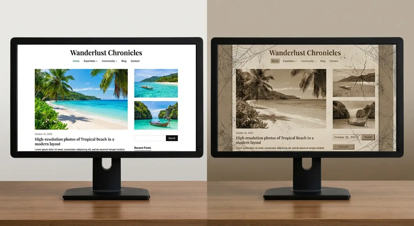 Content decay impact on conversion rates over time