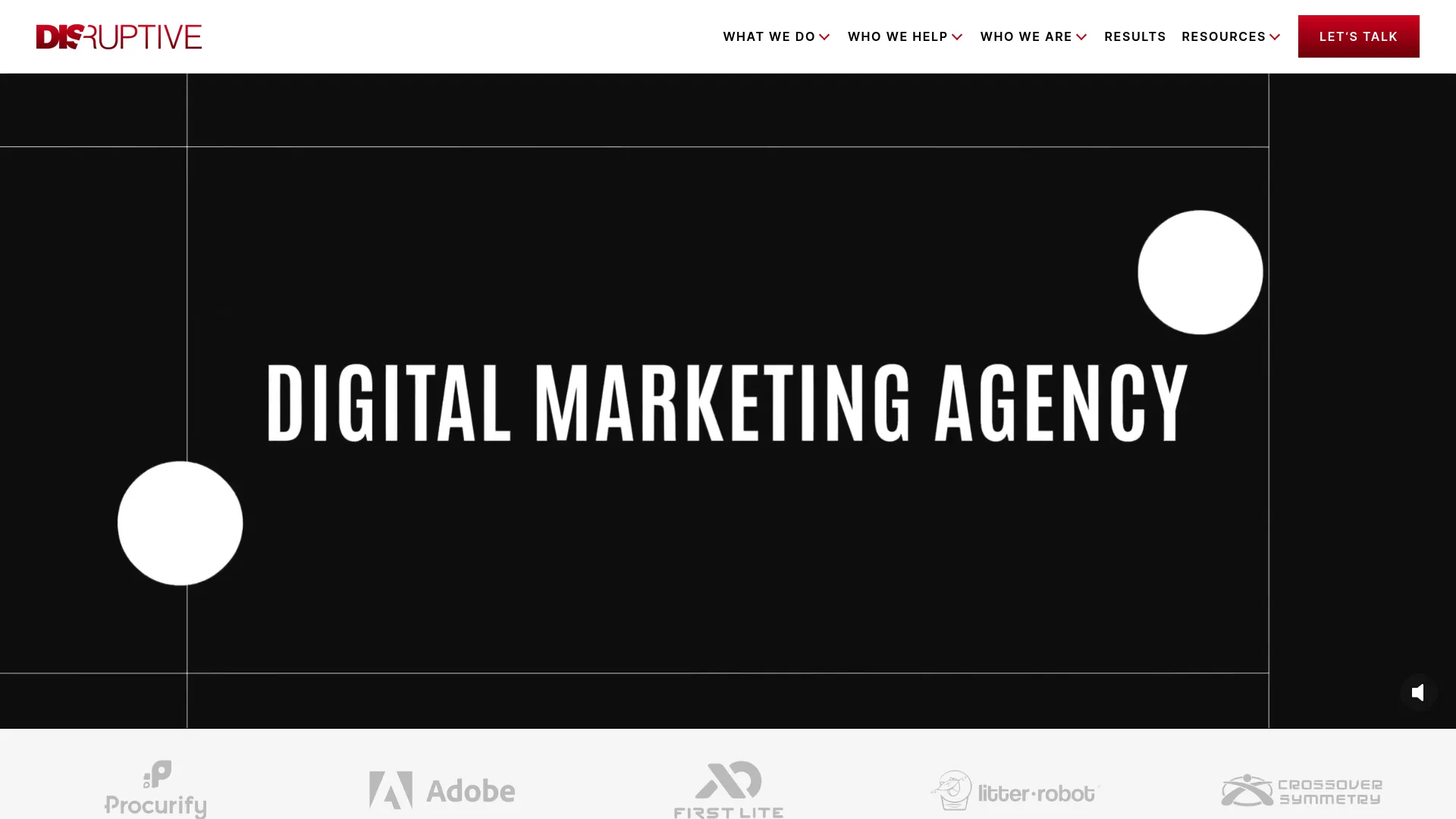 Disruptive Advertising performance marketing agency