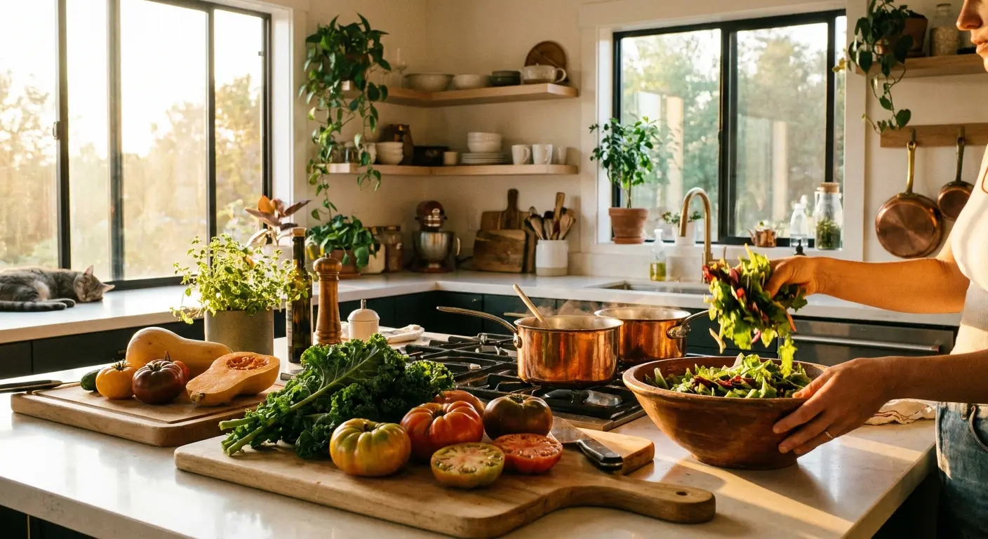 Tabitha's vegan content that actually makes you want to cook