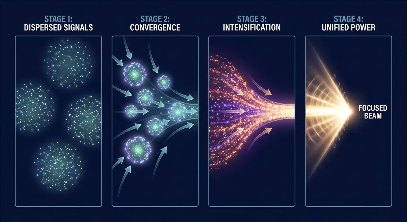Weak signals clustering into market trends