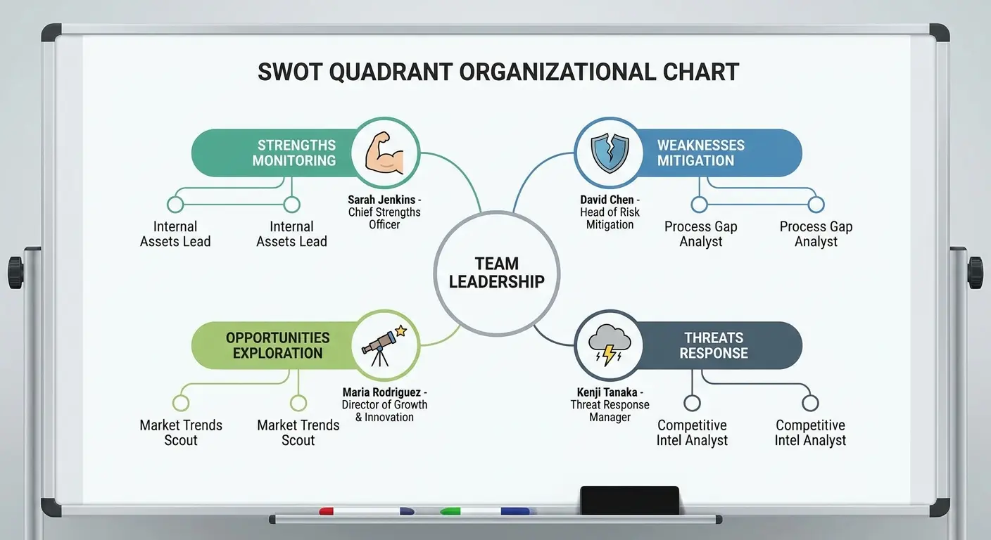 SWOT quadrant ownership structure