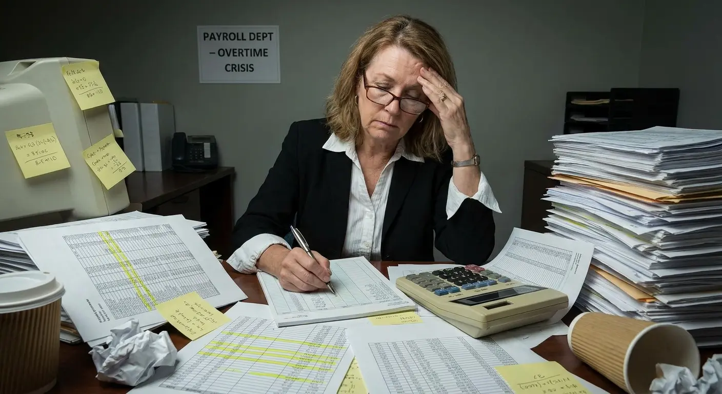 Blended rate overtime calculation formula breakdown