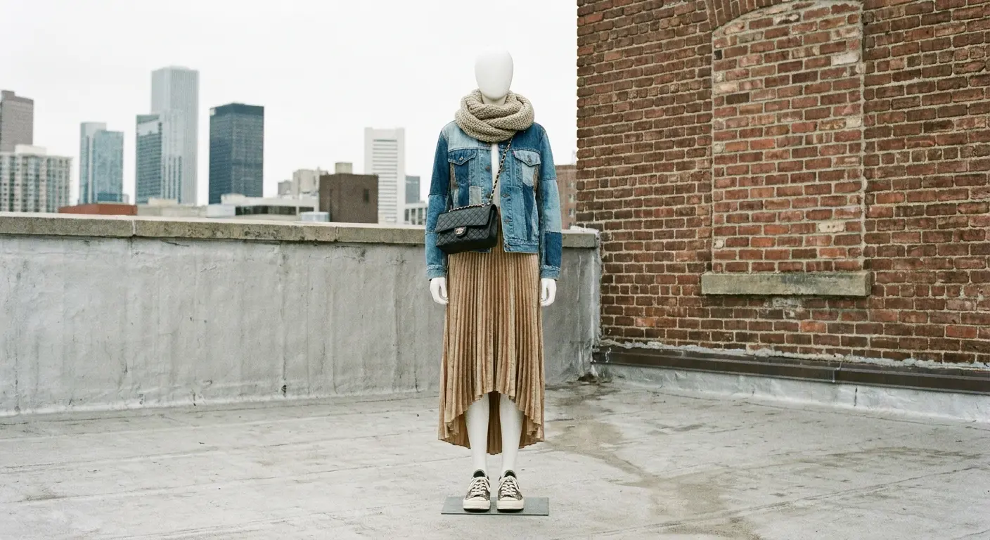 Wisdom's fashion styling that makes high-end looks actually attainable