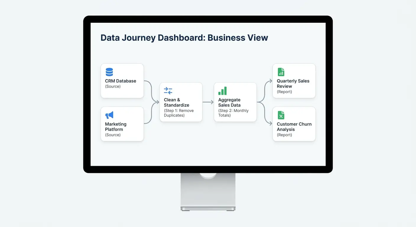 Self-documenting ETL system interface