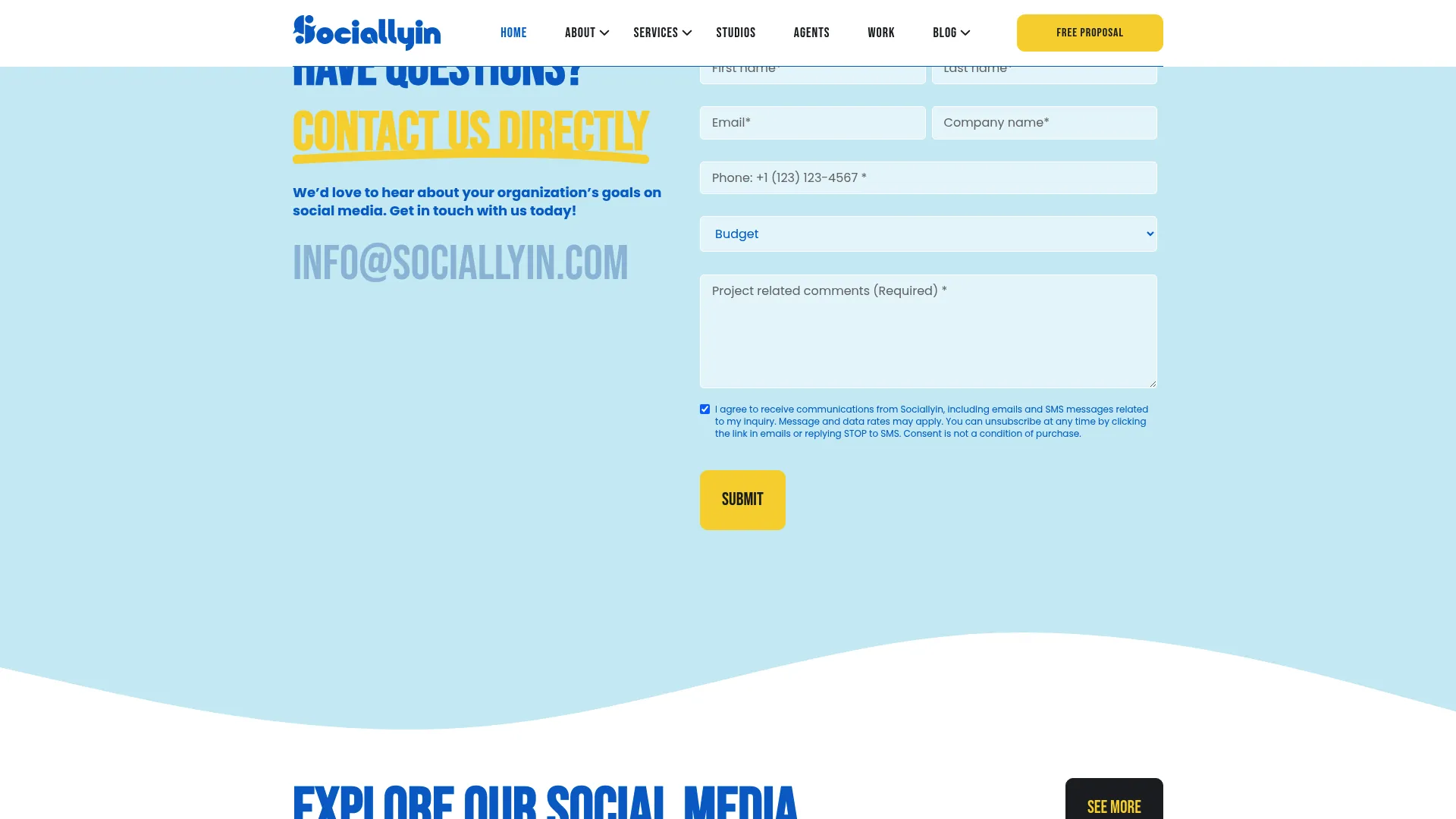 Sociallyin creative social media agency