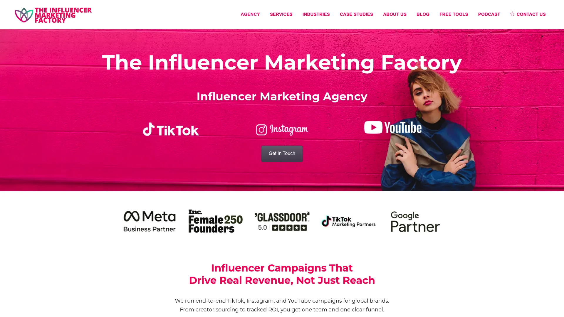 The Influencer Marketing Factory TikTok agency