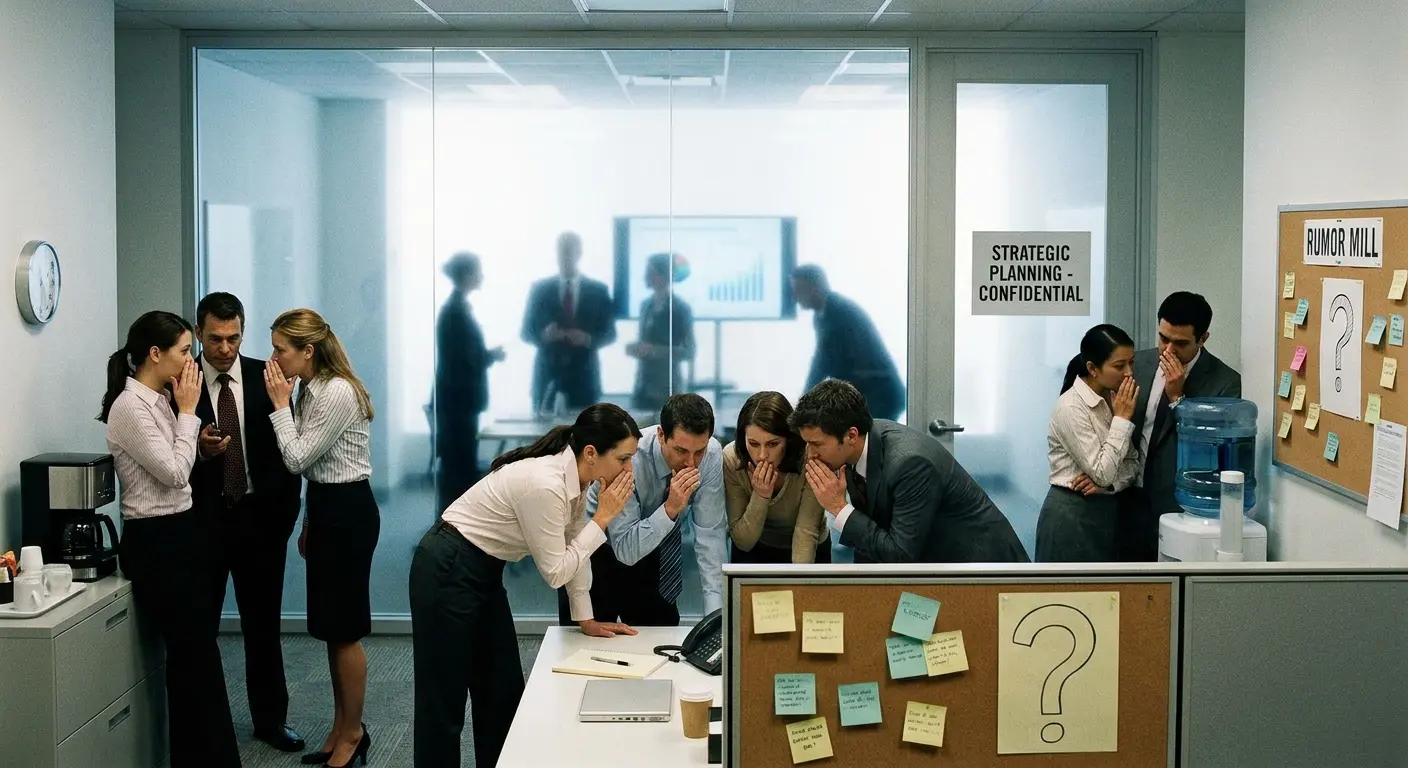 Information flow diagram in organizations