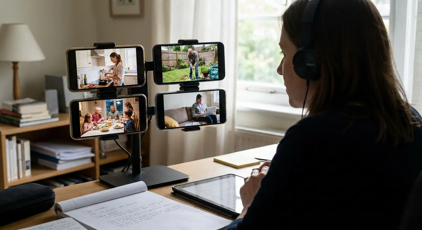 Digital ethnographic research methodology at scale