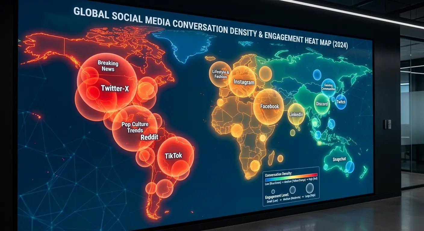 Conversation density platform analysis