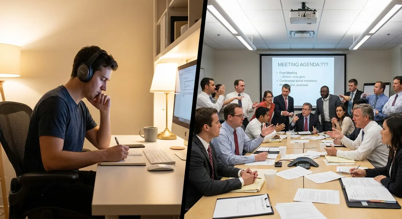 Meeting overload impact on productivity