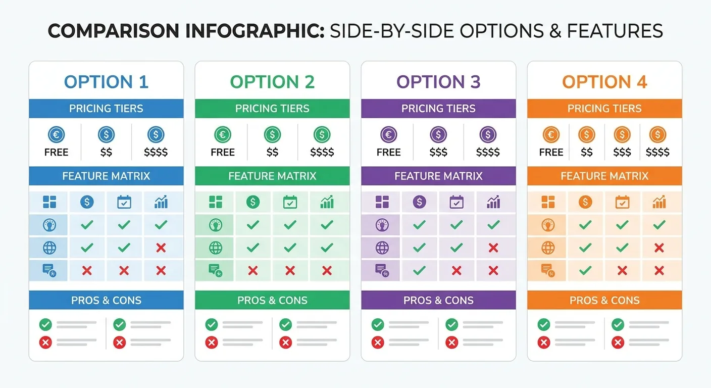 Comparison table I built for email tools, took 6 hours