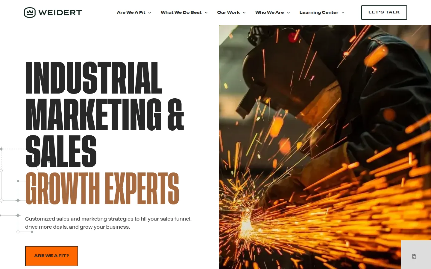 Weidert Group industrial marketing and sales growth homepage